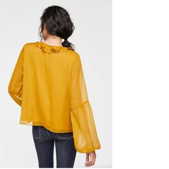 Anthropologie AUBERTA RUFFLED BLOUSE NEW WITH TAG - Picture 2 of 6